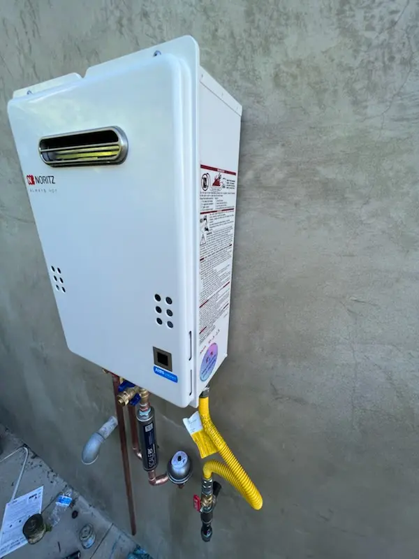 Tankless water heater installation for Lawrence Corner homes